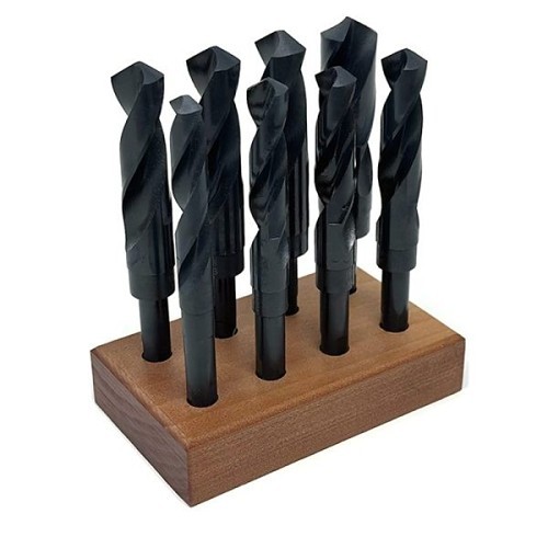 Alfa USA® HSD8 Drill Set, Measurement System: Imperial, 8 Piece, 9/16-1 in Drill